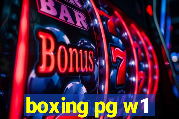 boxing pg w1